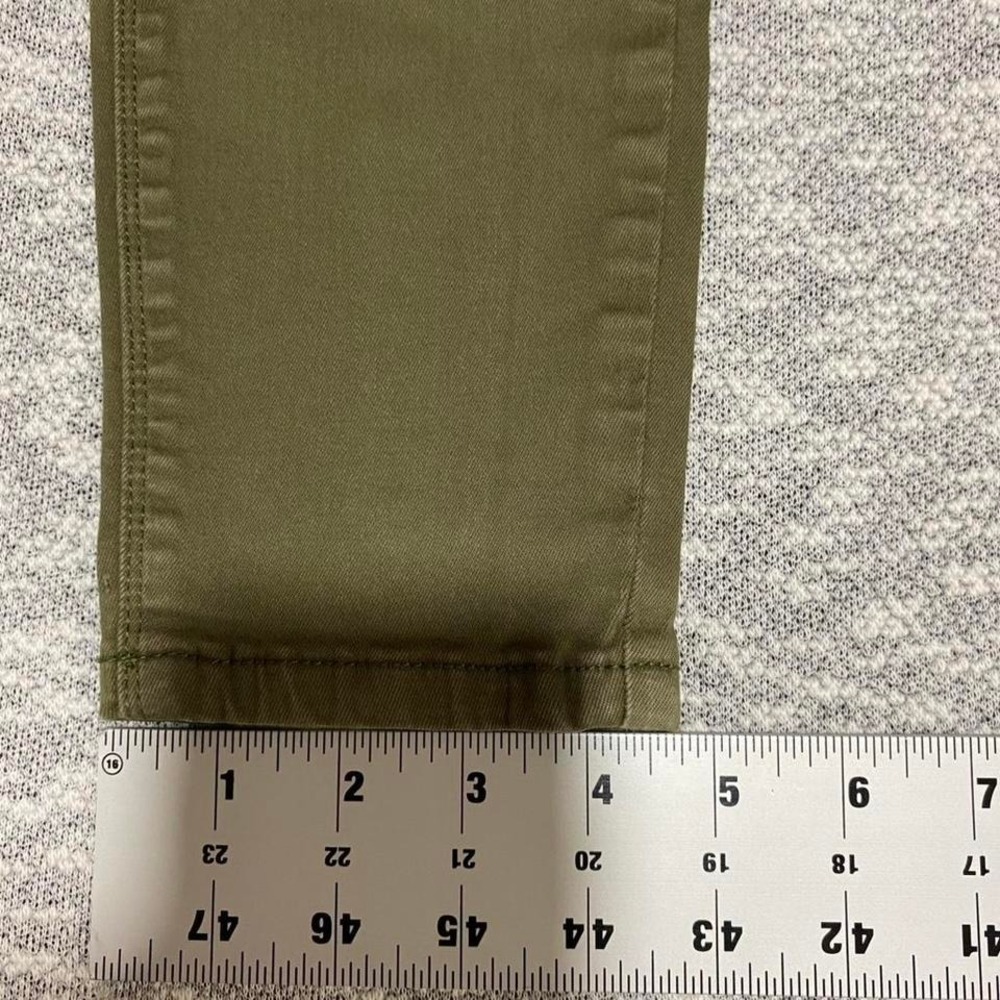 Ashley Mason olive green denim skinny jeans women 5. SKU-A93#denim #highwaisted - Picture 3 of 8